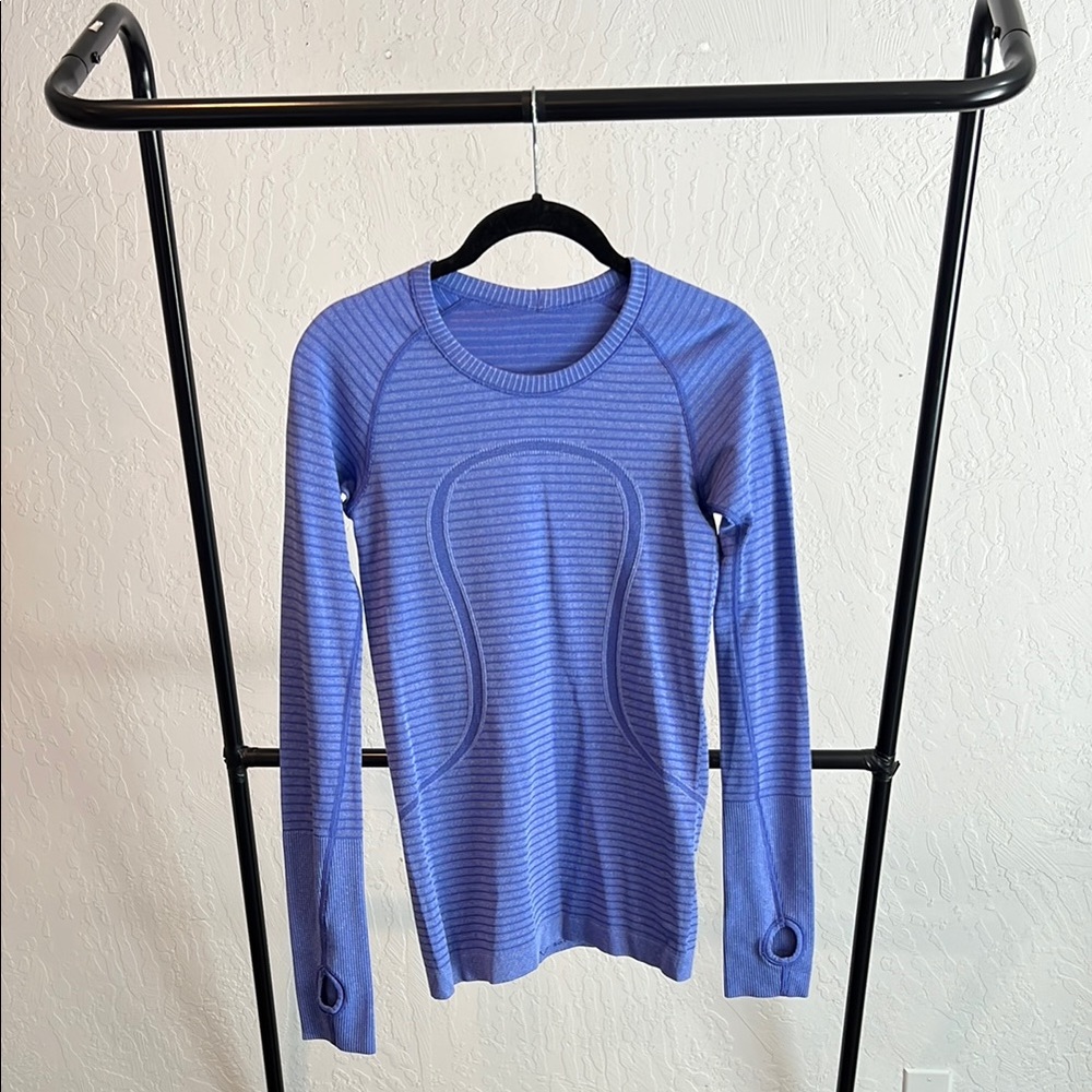 lululemon athletica Blue Striped swiftly